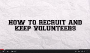 volunteer recruitment